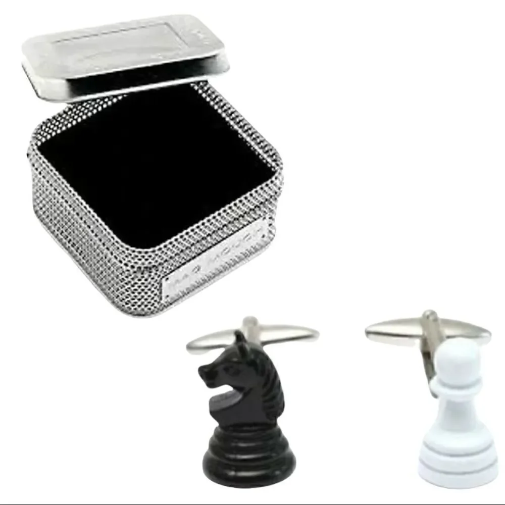 ‎Mag Mouch Collector Chess Cuff Links